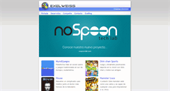 Desktop Screenshot of exelweiss.com
